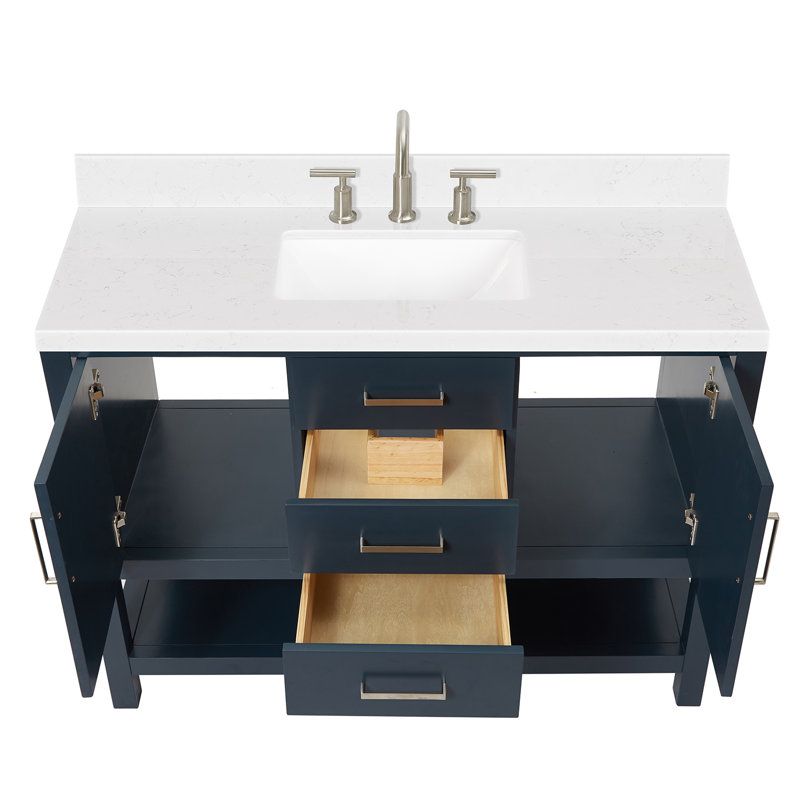 Bayhill 48.25'' W Single Vanity, Midnight Blue