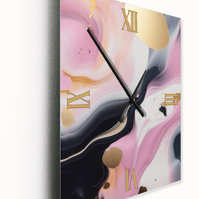 Jamielee - Abstract Marble Wall Clock