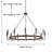 Arango 12 - Light Living Room Steel Dimmable Candle Style Wagon Wheel Chandelier-1836376851