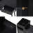 Modern Makeup Vanity Desk With Drawers, Cabinet & Charging Port, Space-saving Dressing Table Set With Stool For Small Places-651847961