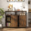 Buffet Heloise 39,37 "avec portes de grange coulissantes pour salon, salle à manger, cuisine, couloir