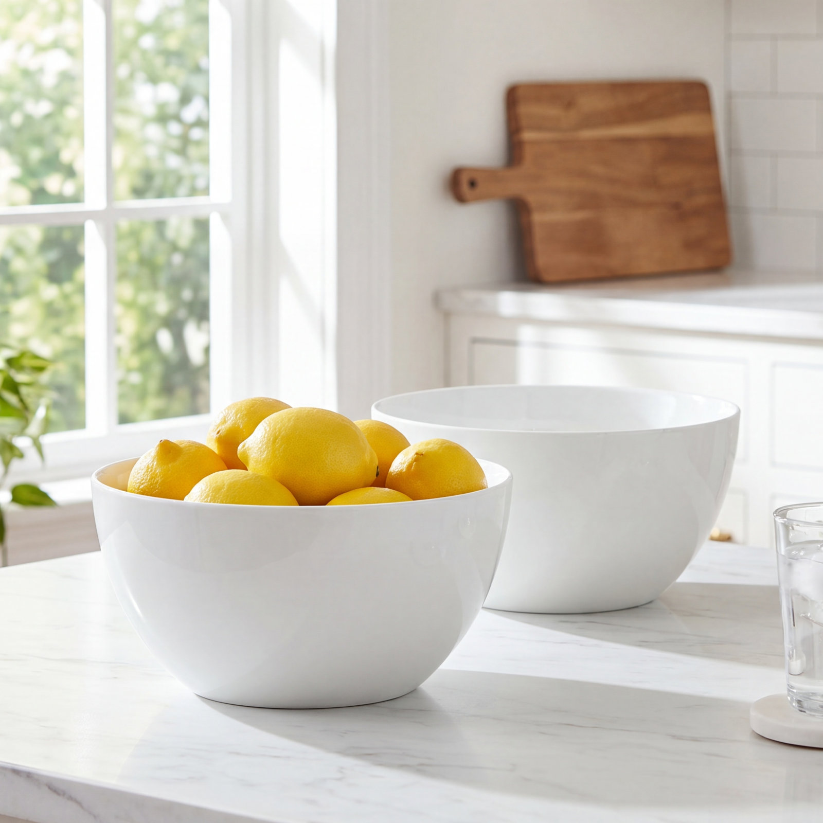 Everyday White 2-Piece Bowl Set