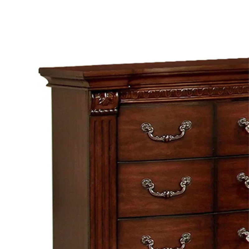 6 tiroirs Hara Commode cerise