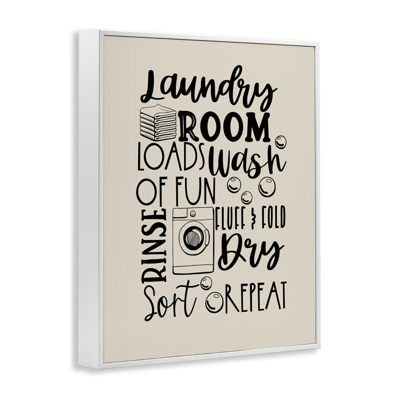  «Laundry Laundry», typographie mixte, estampe numérique par Daniela Santiago, H 20 po x l 16 po