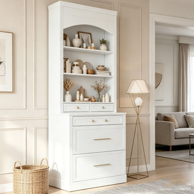 Modern 83.7inch High Kitchen Pantry