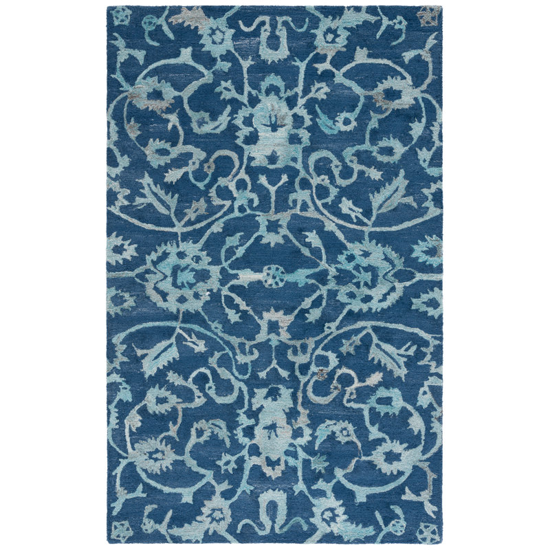 Tapis floral performance Lyeland, Rectangulaire 3 pi x 5 pi