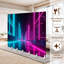 Paravent 6 panneaux à cloison pliable Royal Futuristic Neon Cityscape-46172076-46172078