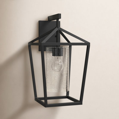 Alicia Single Light Birdcage Outdoor Iron Wall Light