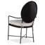 CiaoBella Metal Arm Chair