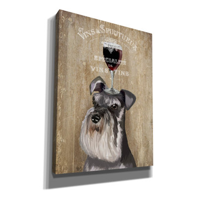 " Dog Au Vin, Schnauzer "