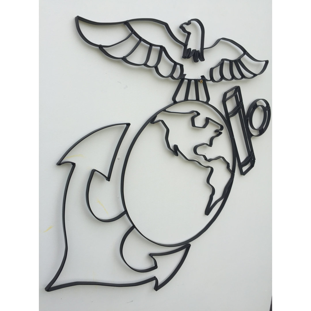 Handmade Traditional Landscape & Nature Wall Decor on Metal Winston Porter