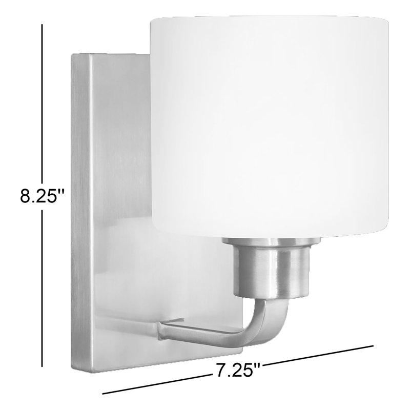 Applique murale / de salle de bain Canfield à une lumière de Génération Éclairage , Non, Non, Chrome