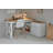 CHALET 59,05" L-Shaped Desk with Storage Cabinet -866902962