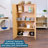 Value Line 4 - Shelf Classroom Cabinet with Locking Doors