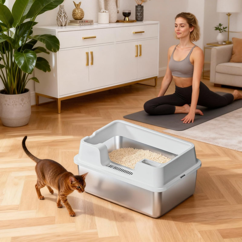 Stainless Steel Litter Box