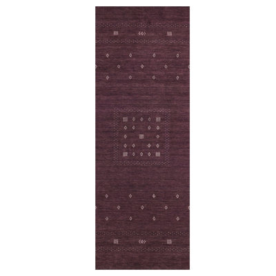 Simi Hand-Woven Geometric Cotton Wool Rug