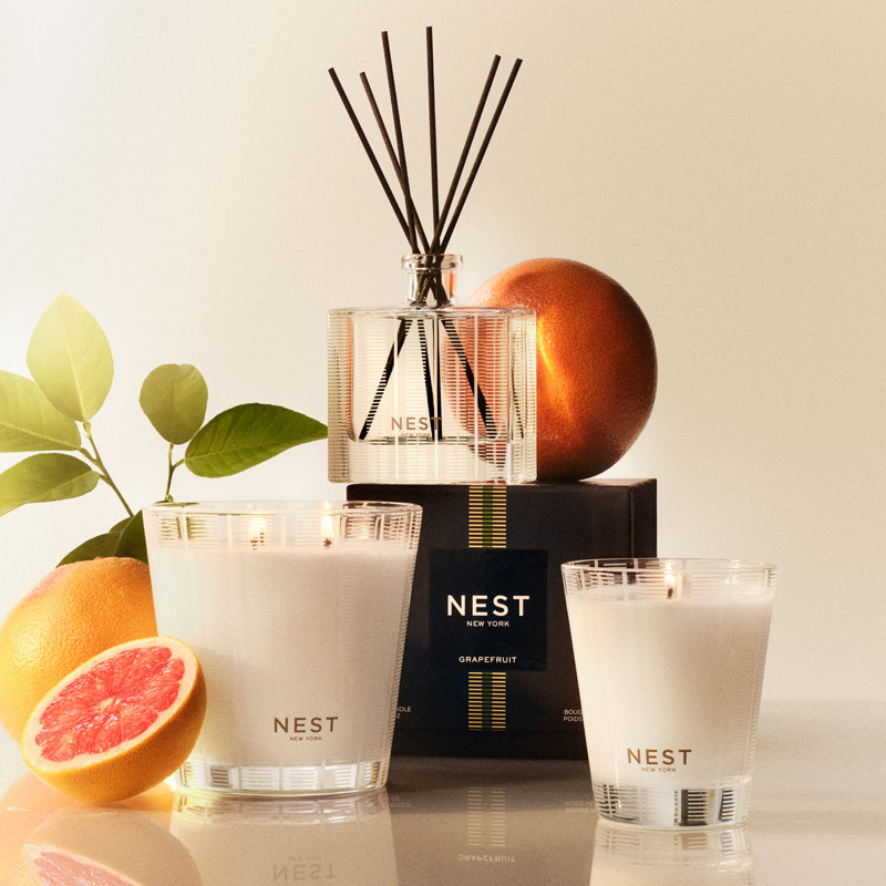 Grapefruit 3-Wick Candle, Classic