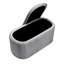 Maliyah 78cm Wide Velvet Oval Solid Colour Standard Ottoman with Storage-1091645642