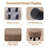 Wood Accent Stool-692471412