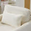 Structure de base en velours côtelé de 54 po en chenille beige modulaire avec chenille beige pour le salon