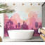 Murale abstraite pelez et collez - Candy Land-385671533
