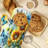 Flower & Flutter Oven Mitt Cotton Twill