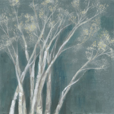 Ethereal Birches II by Jennifer Goldberger - Wrapped Canvas Painting