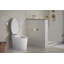 Avoir Comfort Height One-Piece Elongated 1.28 Pgf Chair Height Toilet With Quiet-Close Toilet Seat And Cover