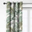 Frondosa  Seagrass Cotton Grommet Top Drapery Panel Set of 2-121533179