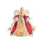 12'' Handmade Fabric Lighted Tree Topper