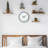 Shenk Metal Wall Clock