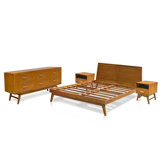 Tango 4 Pc. Bed Set With Dresser - CA King