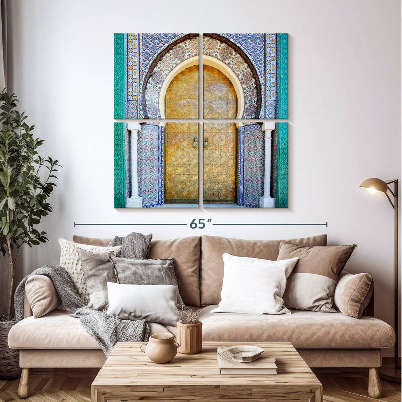 Opulent Ornate Door, 45" H x 45" W