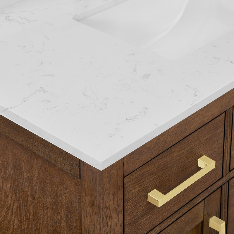 Beckett TK 84'' W Double Vanity, White Cultured Marble, Matte Black, Dark Gray