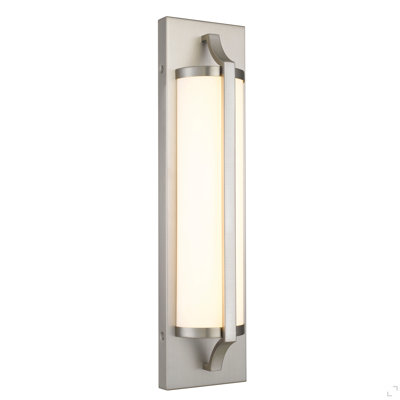 18-Inches Brushed Nickel Integrated LED Modern/Contemporary Bathroom Vanity Light Bar