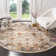 Christa Oriental Cream Area Rug