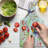 Ambesonne Parrot Tempered Glass Cutting Board Native Forest Multicolor