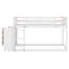 Lit superposé simple au-dessus de simple avec tiroirs et tablettes-107224396