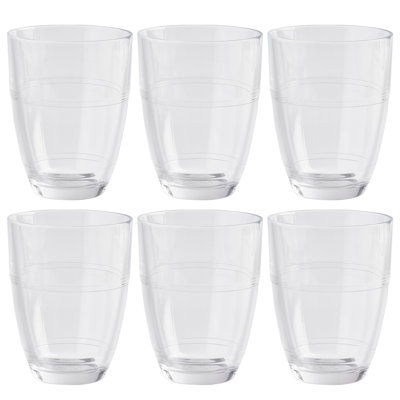 Duralex 360ml Tempered Glass Drinking Glass Set