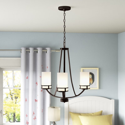 Robie Three Light Chandelier from Generation Lighting 