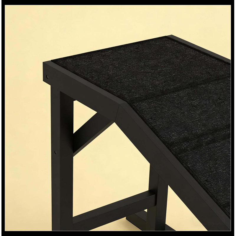 Rampe noire, rampe pour animaux de compagnie