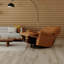Fauteuil oscillant pivotant avec fonction inclinable et repose-pieds manuel en antilope d'Oslo-367933070