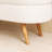 43.5 In. Rectangle Storage Ottoman In Beige
