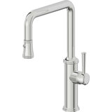 Davoli Kitchen Pull-Down Faucet with Button Sprayer - Quad Spout