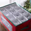 Farris Red Stemware Storage Chest