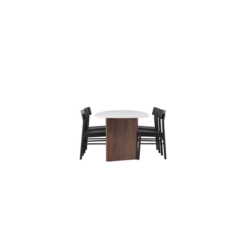 Hansville 4 - Person Dining Set