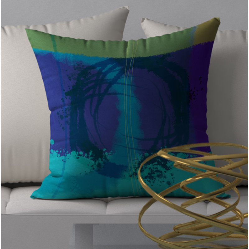 Housse de coussin carrée à épices elisae, H 18 po x l 18 po