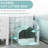 Cat Litter Box With Odor-Control Function, Blue, Easy Clean Drawer Odor-Control, Simple Cleanup, Included