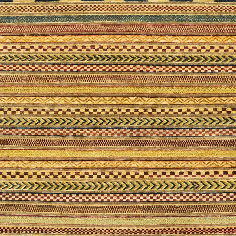 Tapis abstrait moderne 2255, Carré 7 pi