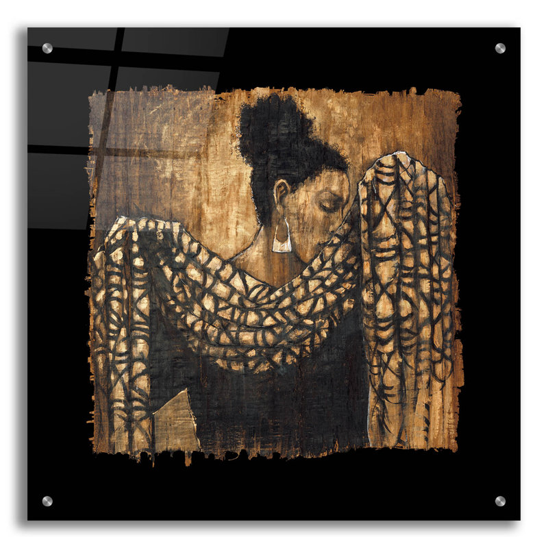 «Wrarap In The Moment» par Monica Stewart, H 24 po x l 24 po